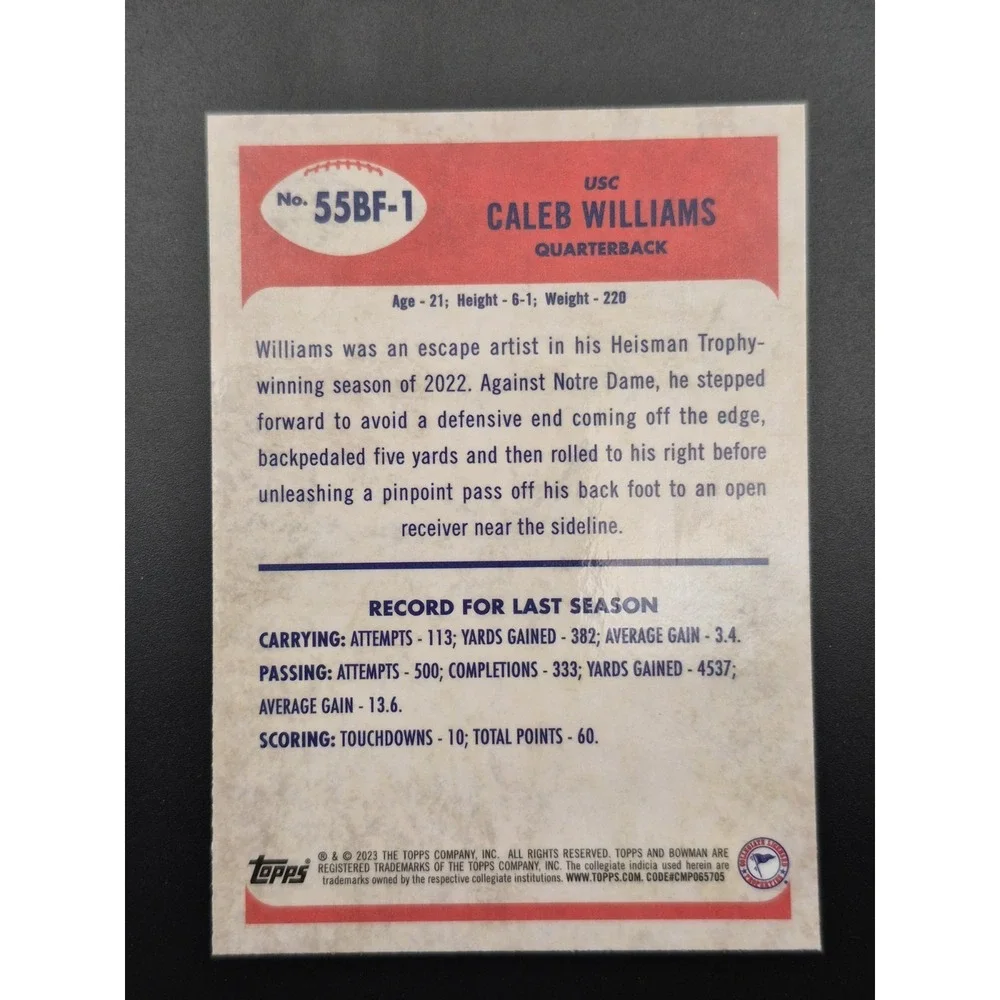 Bowman this card